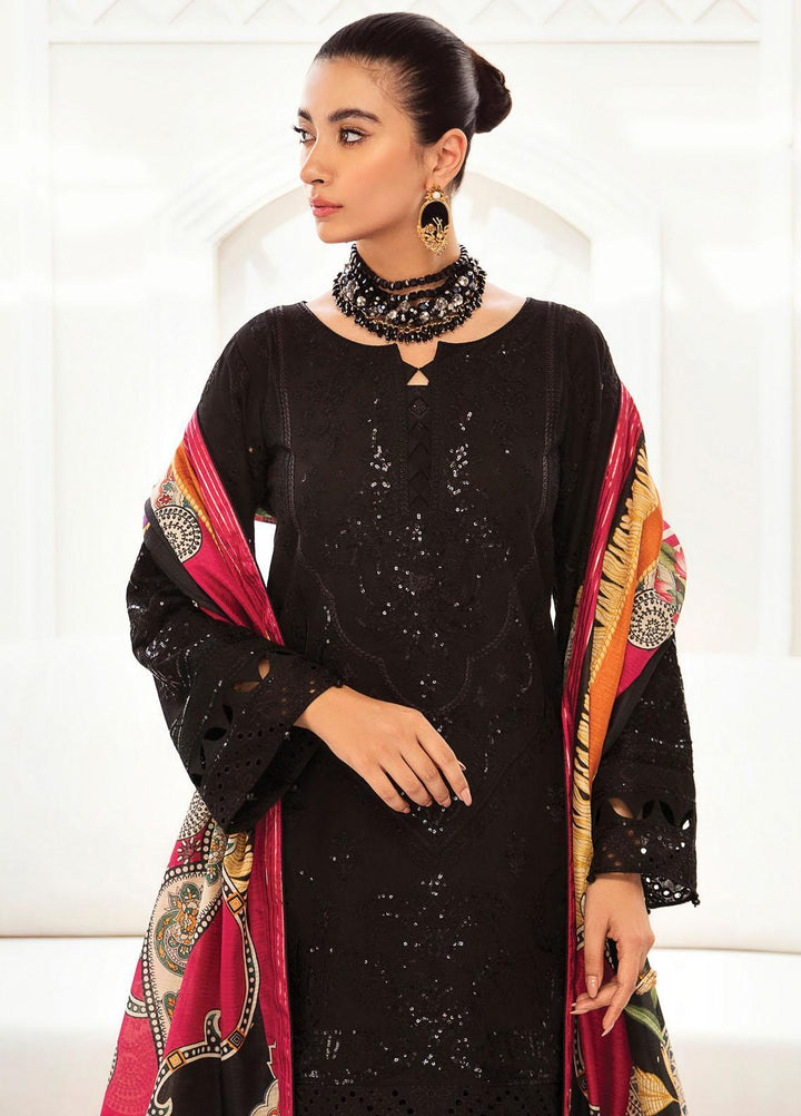 Gulaal Embroidered Lawn Suits Unstitched 3 Piece GL23LL-V2 D-07 Aaniah - Luxury Collection