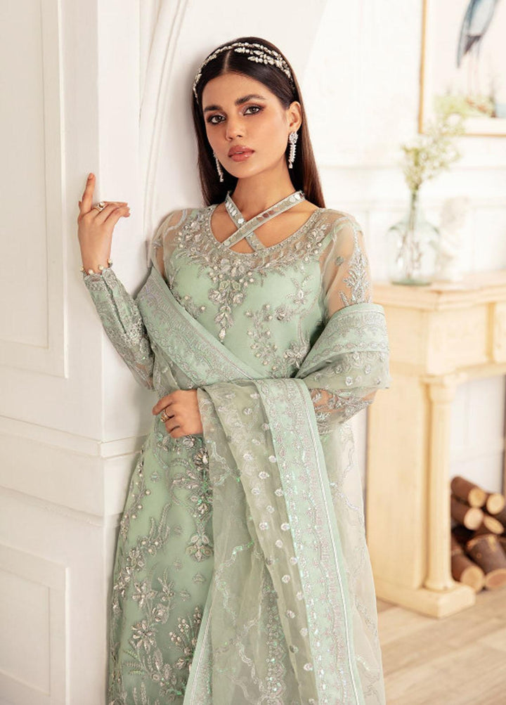 Gulaal Embroidered Organza Suits Unstitched 4 Piece GL23UL-V2 GL-LP-V2-09 Juliette - Luxury Collection