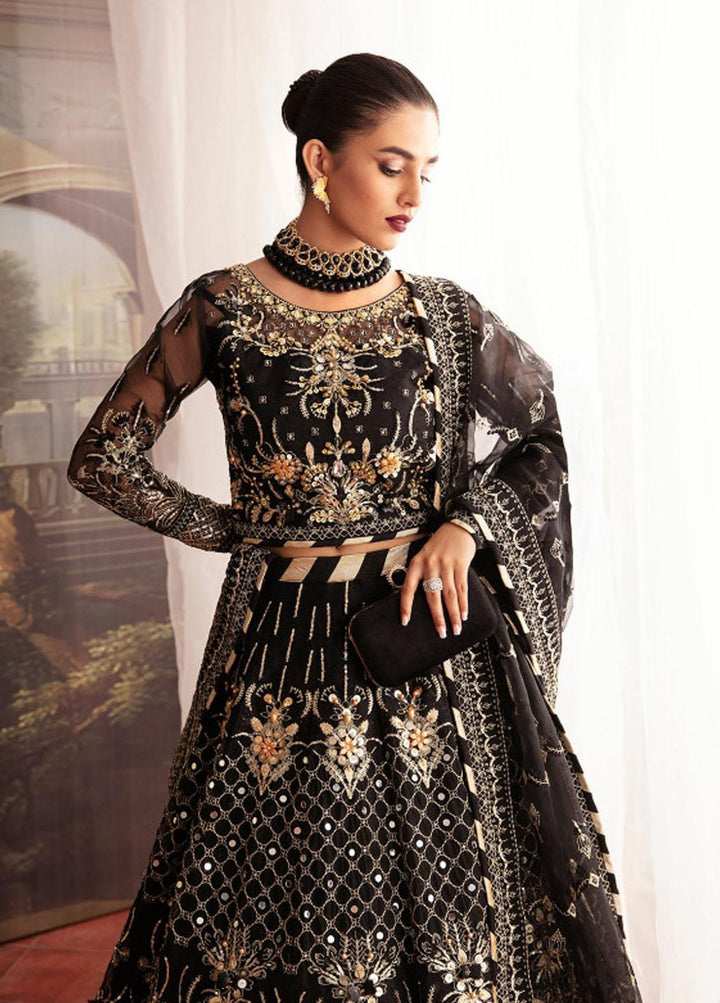 Gulaal Embroidered Organza Suits Unstitched 4 Piece GL23UL-V2 GL-LP-V2-13 Stella - Luxury Collection