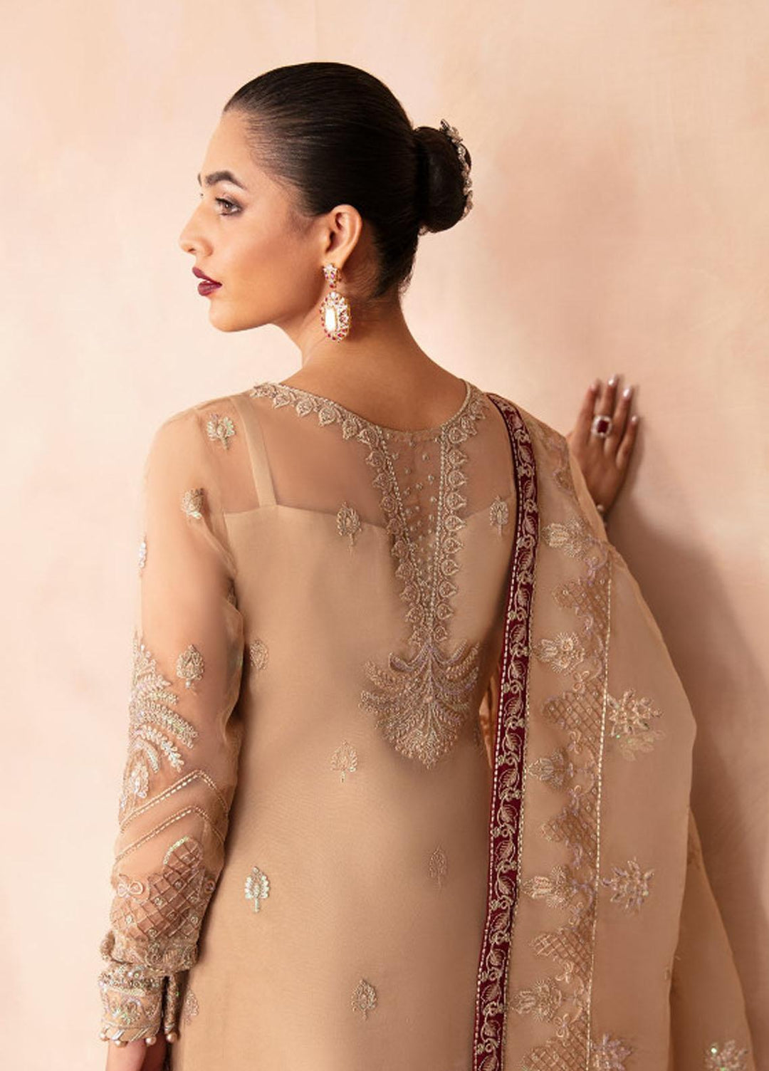 Gulaal Embroidered Organza Suits Unstitched 4 Piece GL23UL-V2 GL-LP-V2-14 Emilia - Luxury Collection