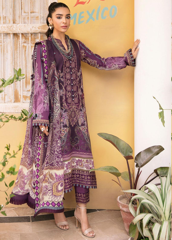 Gulaal Embroidered Lawn Suits Unstitched 3 Piece GL23UL D-01 Mireia - Summer Collection