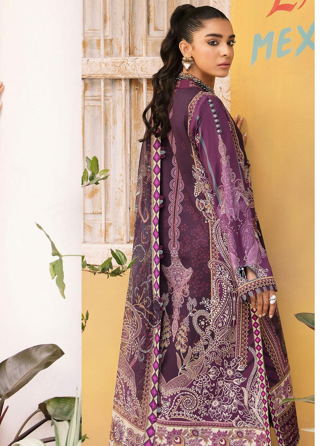Gulaal Embroidered Lawn Suits Unstitched 3 Piece GL23UL D-01 Mireia - Summer Collection