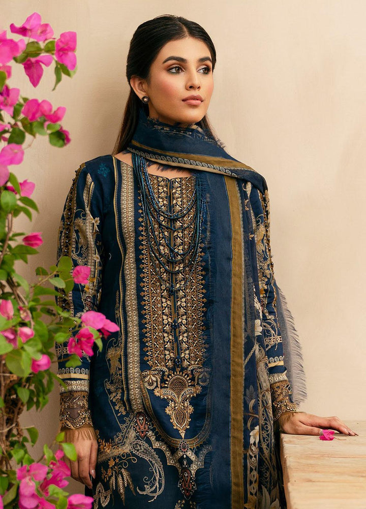 Gulaal Embroidered Lawn Suits Unstitched 3 Piece GL23UL D-02 Julia - Summer Collection