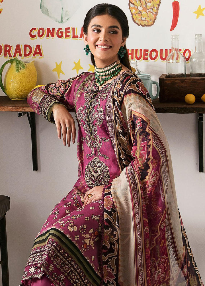 Gulaal Embroidered Lawn Suits Unstitched 3 Piece GL23UL D-04 Mariana - Summer Collection