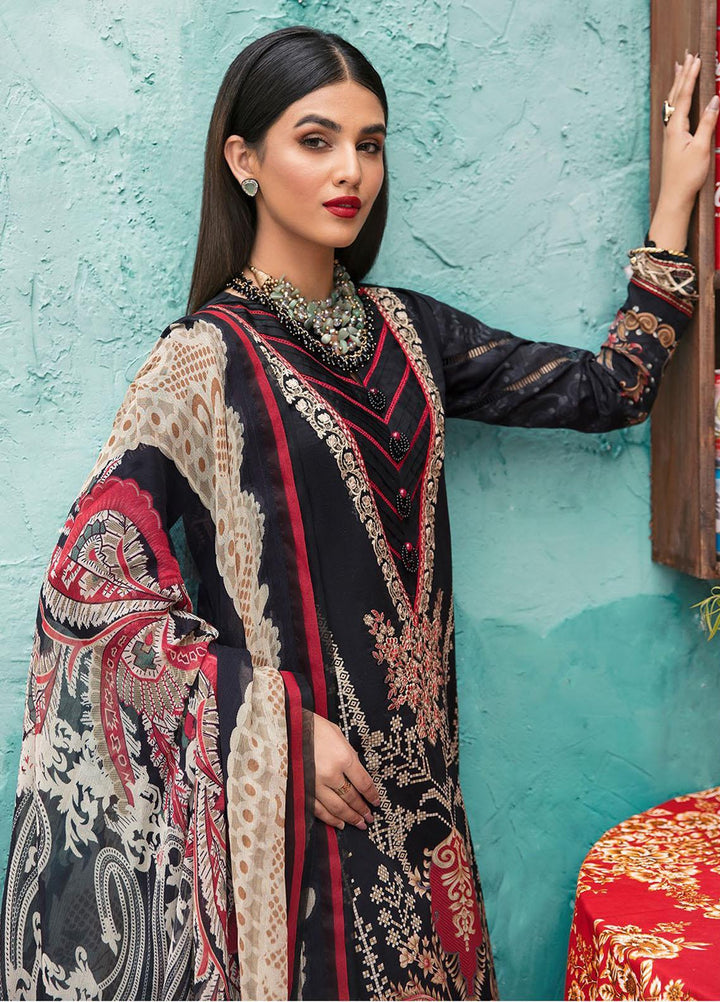 Gulaal Embroidered Lawn Suits Unstitched 3 Piece GL23UL D-08 Evita - Summer Collection