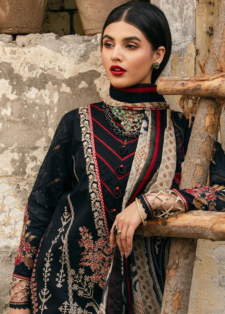 Gulaal Embroidered Lawn Suits Unstitched 3 Piece GL23UL D-08 Evita - Summer Collection