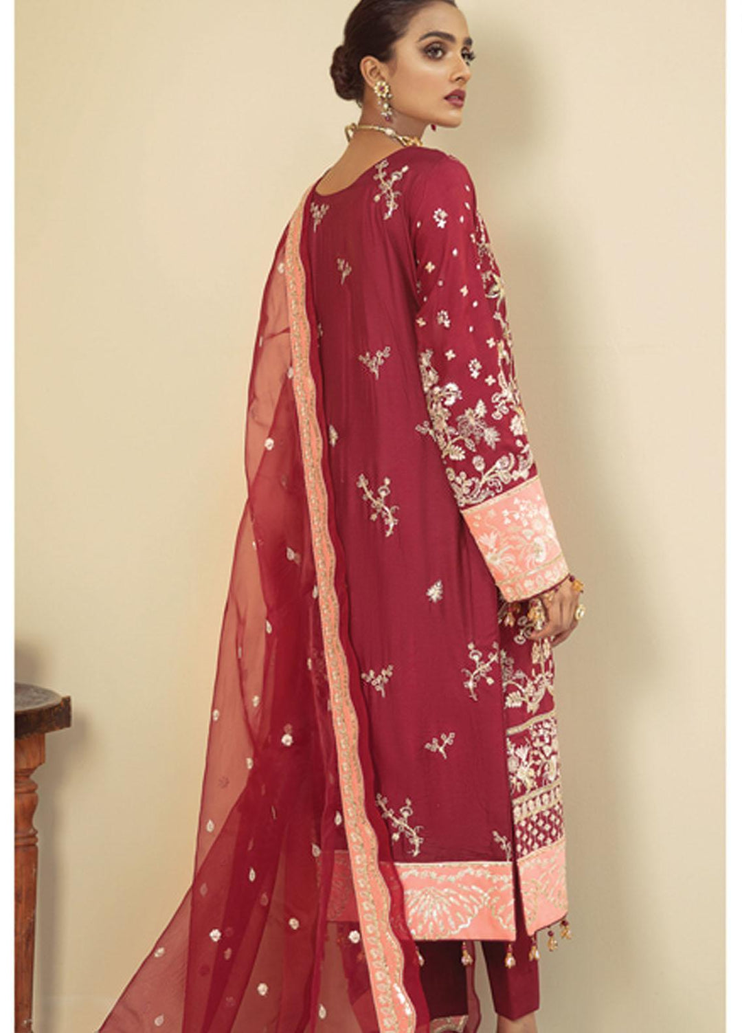 Gulaal Embroidered Grip Suits Unstitched 3 Piece GL21LF D-06 ZAREEN - Luxury Formals Collection