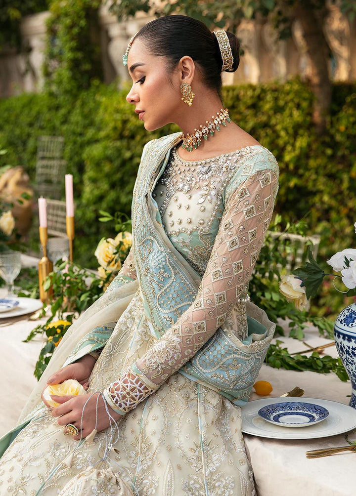 Gulaal Embroidered Organza Suits Unstitched 4 Piece GL23WD GL-WU-23V1-06 NAREENA - Wedding Collection