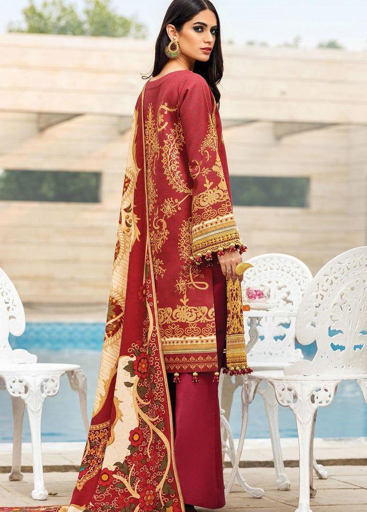 Gulaal Embroidered Khaddar Suits Unstitched 3 Piece GL21W GW-02 - Winter Collection
