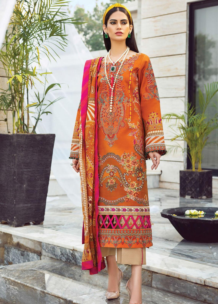 Gulaal Embroidered Khaddar Suits Unstitched 3 Piece GL21W GW-05 - Winter Collection
