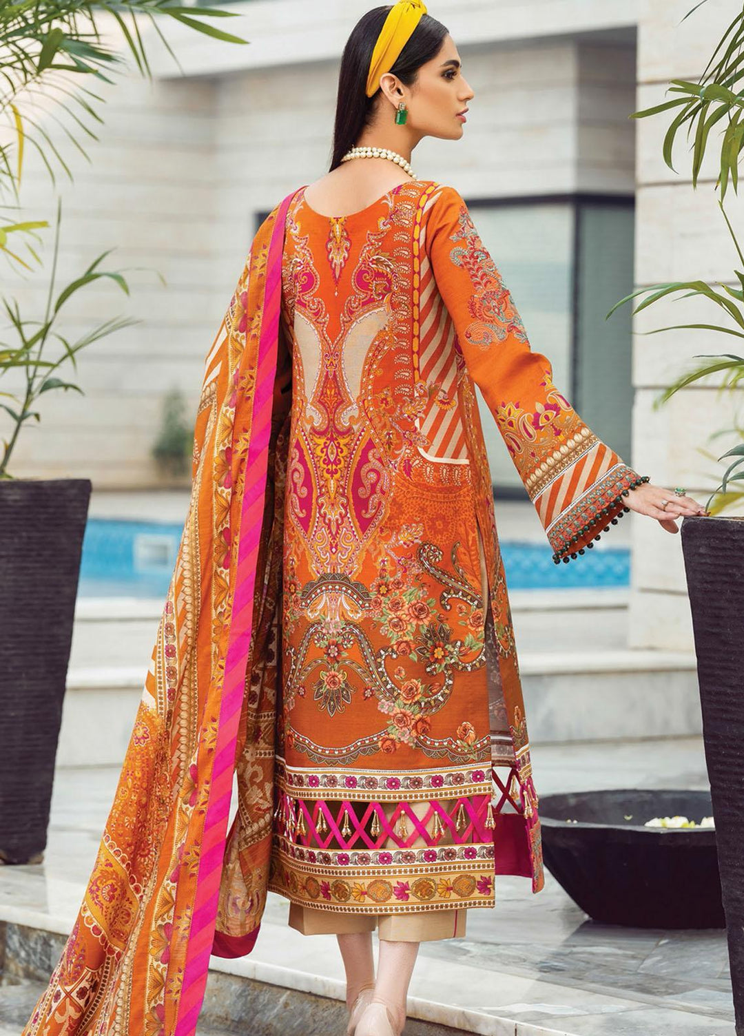 Gulaal Embroidered Khaddar Suits Unstitched 3 Piece GL21W GW-05 - Winter Collection