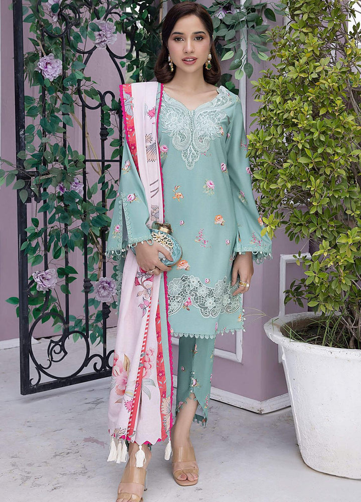 Gulbagh By Asifa & Nabeel Embroidered Khaddar Suits Unstitched 3 Piece AN23GB GBW-09 Kasni - Winter Collection