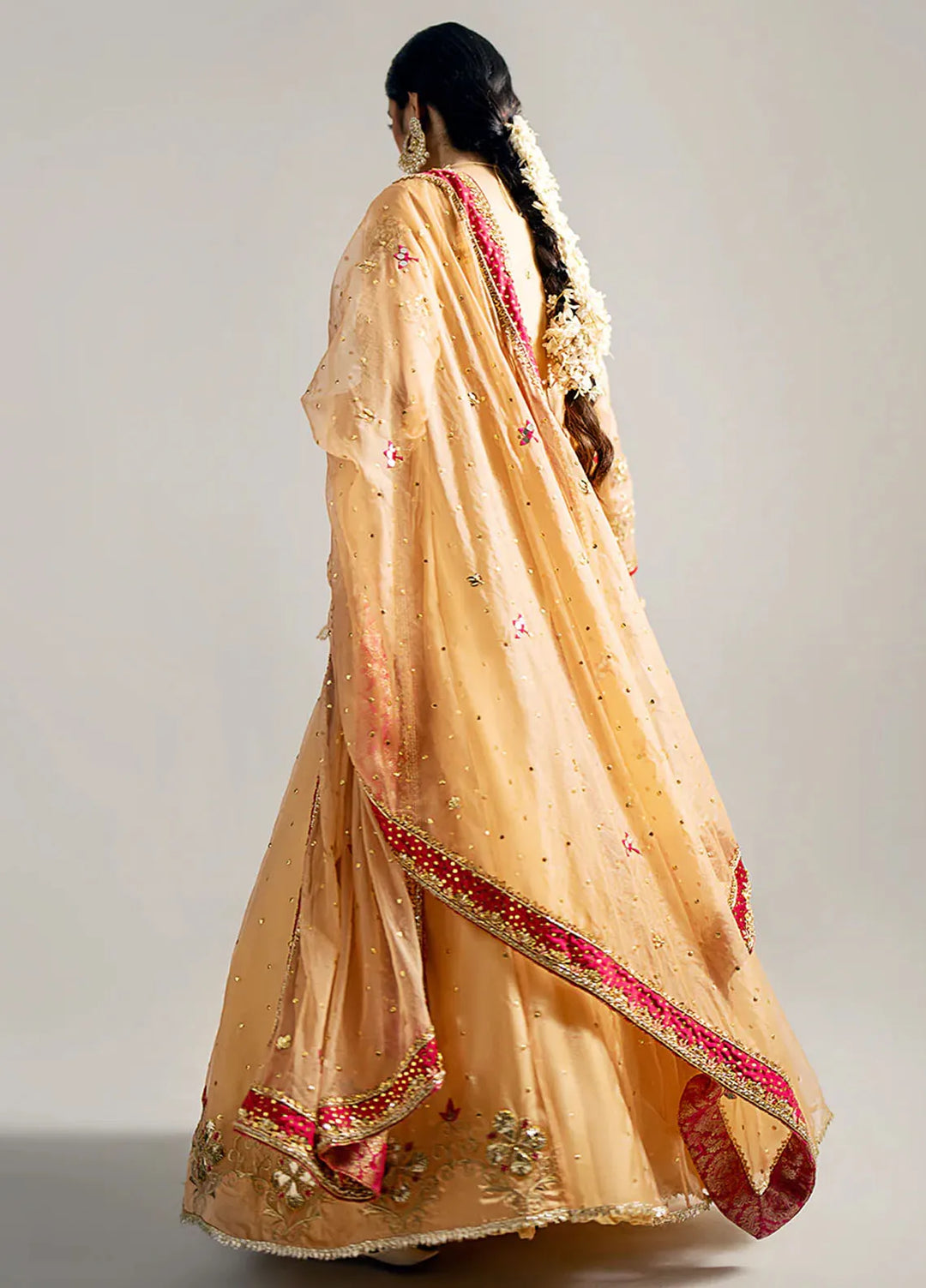 Gulbano By Grandeur Luxury Pret Embroidered Organza 3 Piece Suit Nia