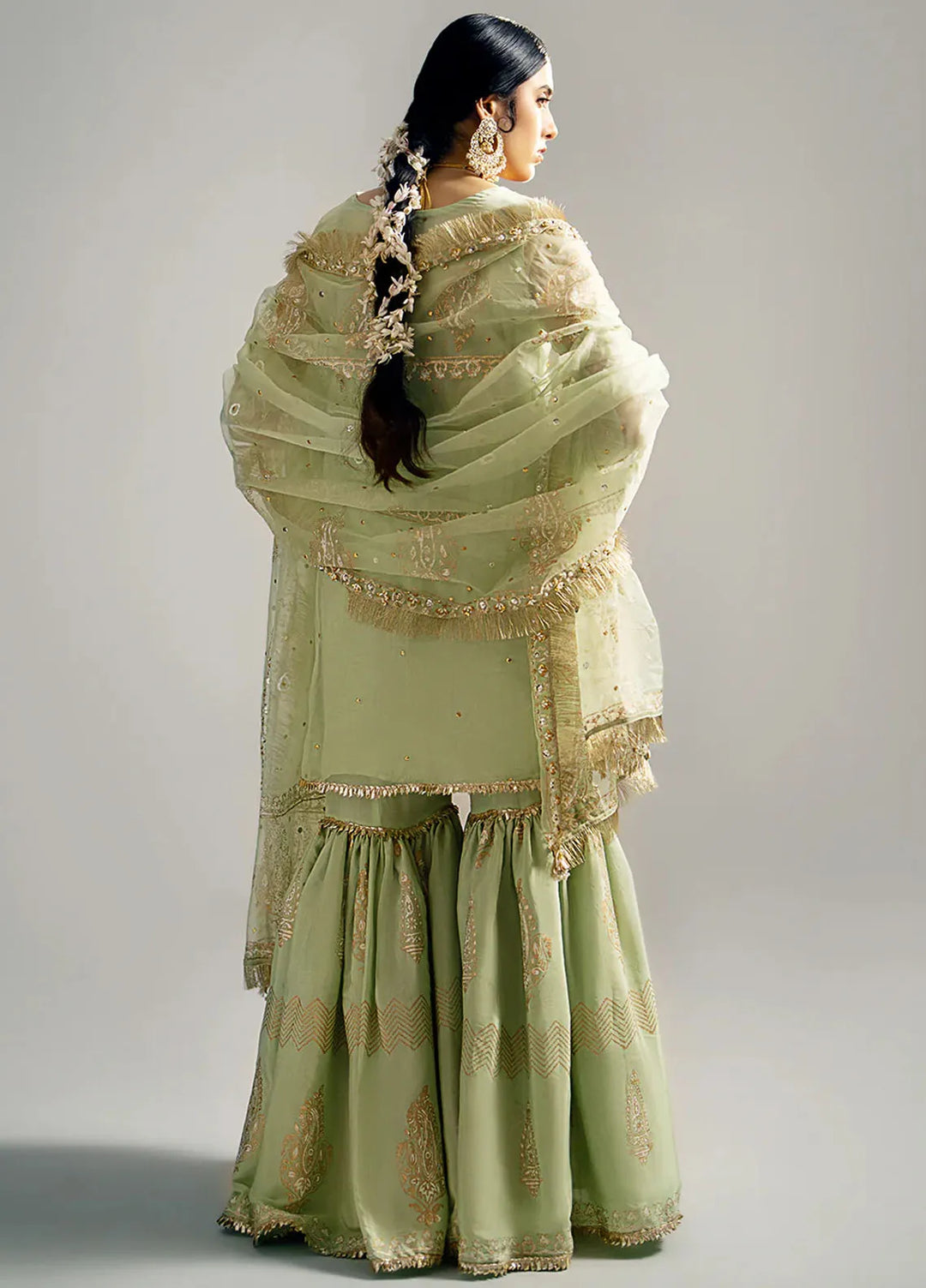 Gulbano By Grandeur Luxury Pret Embroidered Organza 3 Piece Suit Soraya