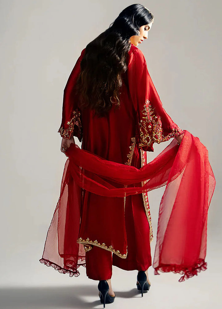 Gulbano By Grandeur Luxury Pret Embroidered Silk 3 Piece Suit Khansa