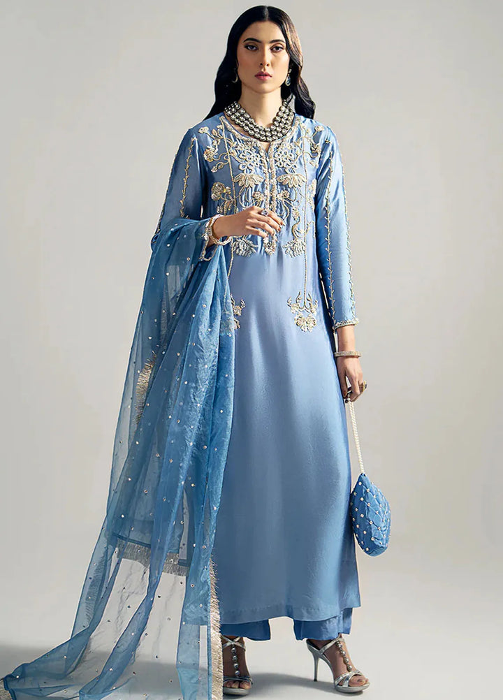 Gulbano By Grandeur Luxury Pret Embroidered Silk 3 Piece Suit Nayla