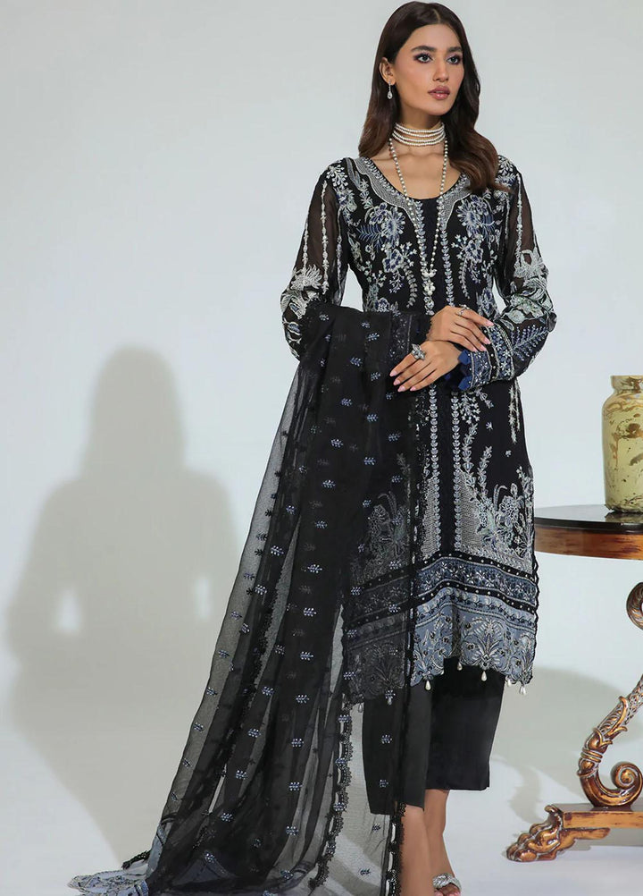 Gulmeher By Avyana Embroidered Chiffon Suits Unstitched 4 Piece Afsoon - Formal Collection