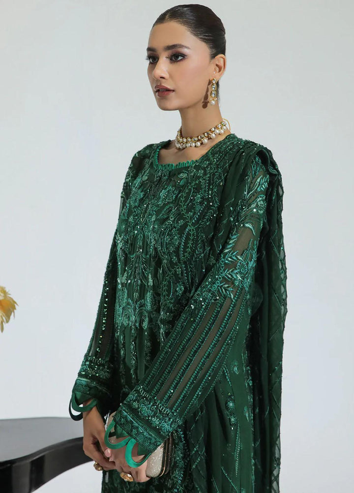 Gulmeher By Avyana Embroidered Chiffon Suits Unstitched 4 Piece Amoli - Formal Collection