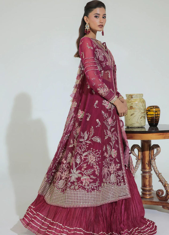 Gulmeher By Avyana Embroidered Organza Suits Unstitched 4 Piece Ziba - Formal Collection