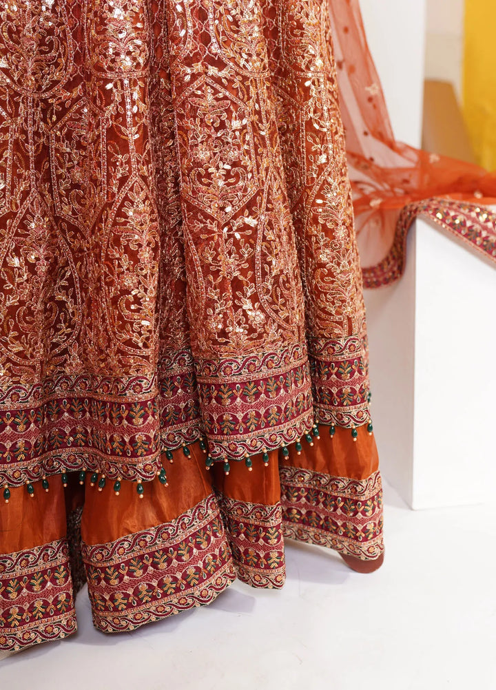 Gulnoor Pret Embroidered Bareeze Net 3 Piece Suit Akira