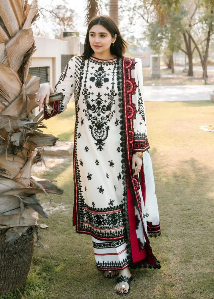 Gulposh by Serene Premium Embroidered Lawn Suits Unstitched 3 Piece SP24G SL 45 Karima - Summer Collection