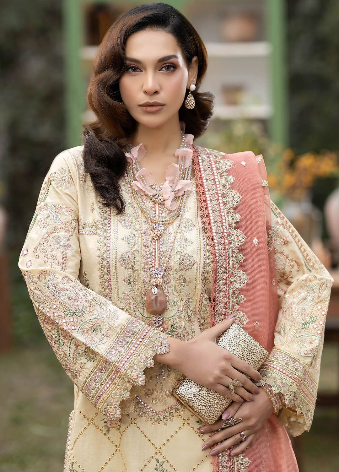 Gulposh by Serene Premium Embroidered Lawn Suits Unstitched 3 Piece SP24G SL 41 Layla - Summer Collection