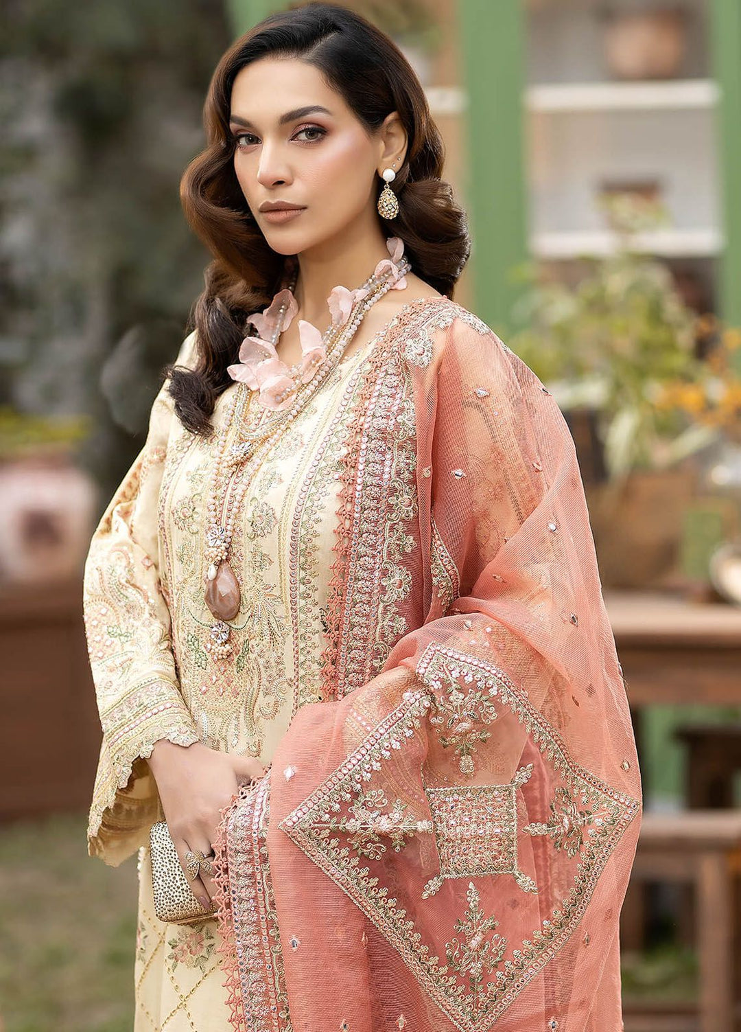 Gulposh by Serene Premium Embroidered Lawn Suits Unstitched 3 Piece SP24G SL 41 Layla - Summer Collection