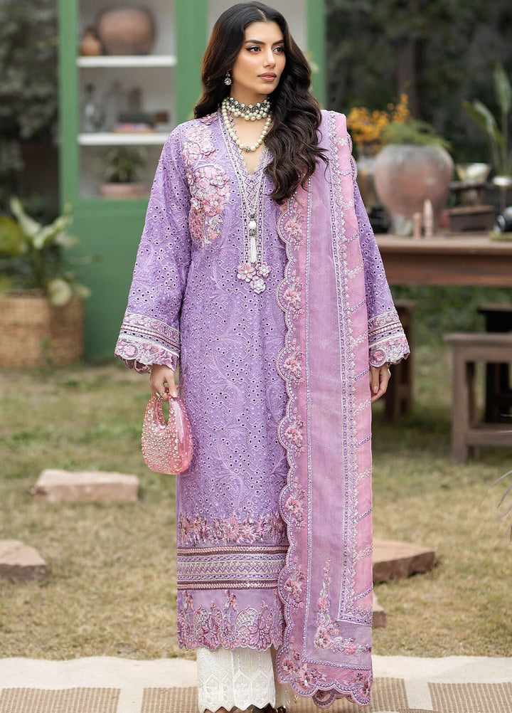Gulposh by Serene Premium Embroidered Lawn Suits Unstitched 3 Piece SP24G SL 50 Gul - Summer Collection