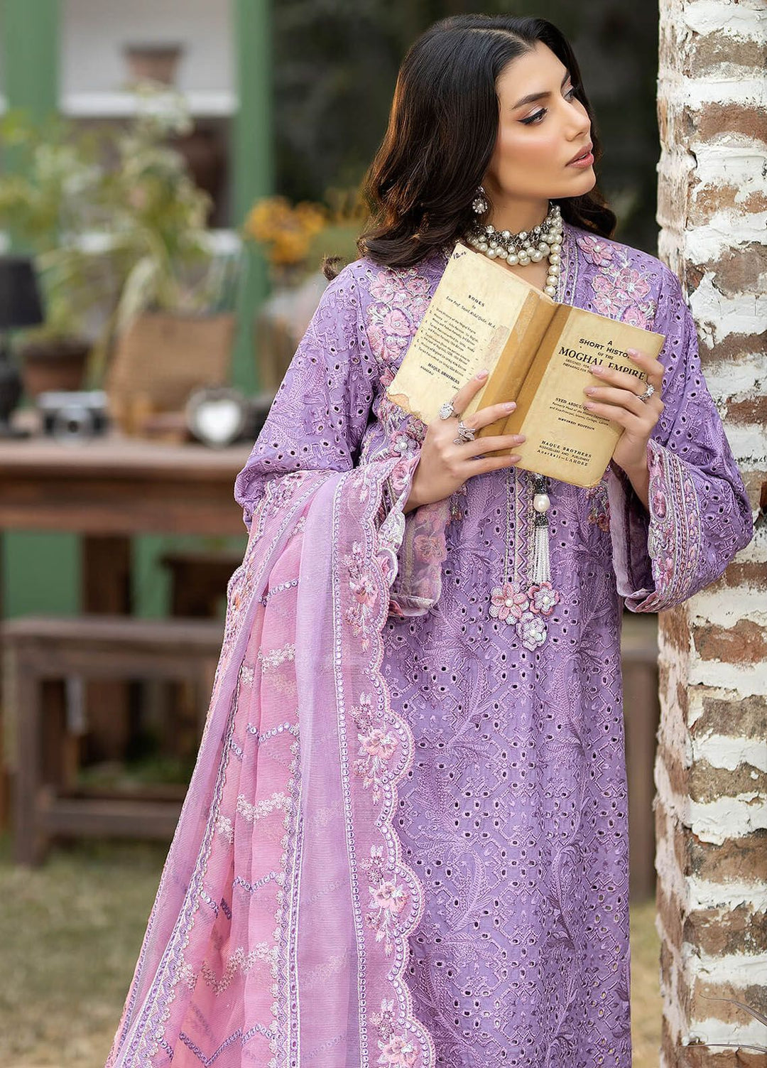 Gulposh by Serene Premium Embroidered Lawn Suits Unstitched 3 Piece SP24G SL 50 Gul - Summer Collection
