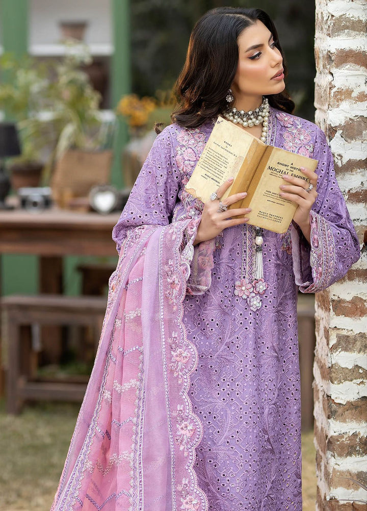 Gulposh by Serene Premium Embroidered Lawn Suits Unstitched 3 Piece SP24G SL 50 Gul - Summer Collection