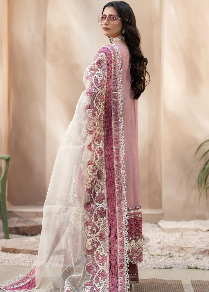 Gulposh by Serene Premium Embroidered Lawn Suits Unstitched 3 Piece SP24G SL 52 Abeer - Summer Collection