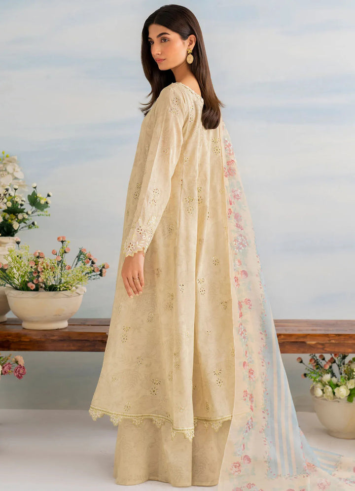Guzel by Iznik Embroidered Lawn Suit Unstitched 3 Piece IZ24G IGL-03 - Summer Collection