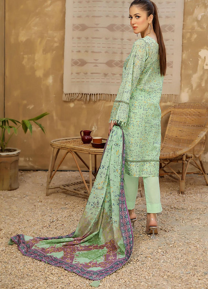 Guzel By Riaz Arts Embroidered Lawn Suits Unstitched 3 Piece RA21-G2 09 - Summer Collection