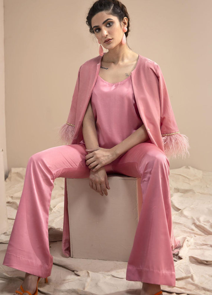 Hana Luxury Pret Embroidered Velvet 2 Piece Dress Sea Shell