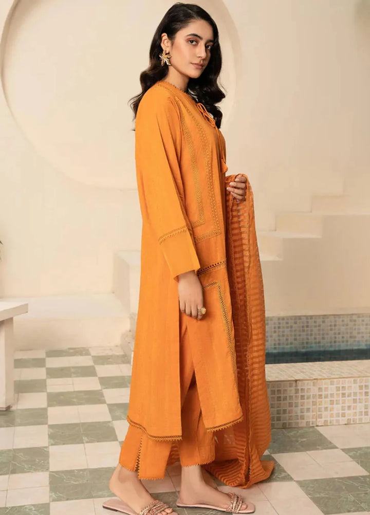 Hana Pret Casual Jacquard 3 Piece Suit Dahlia