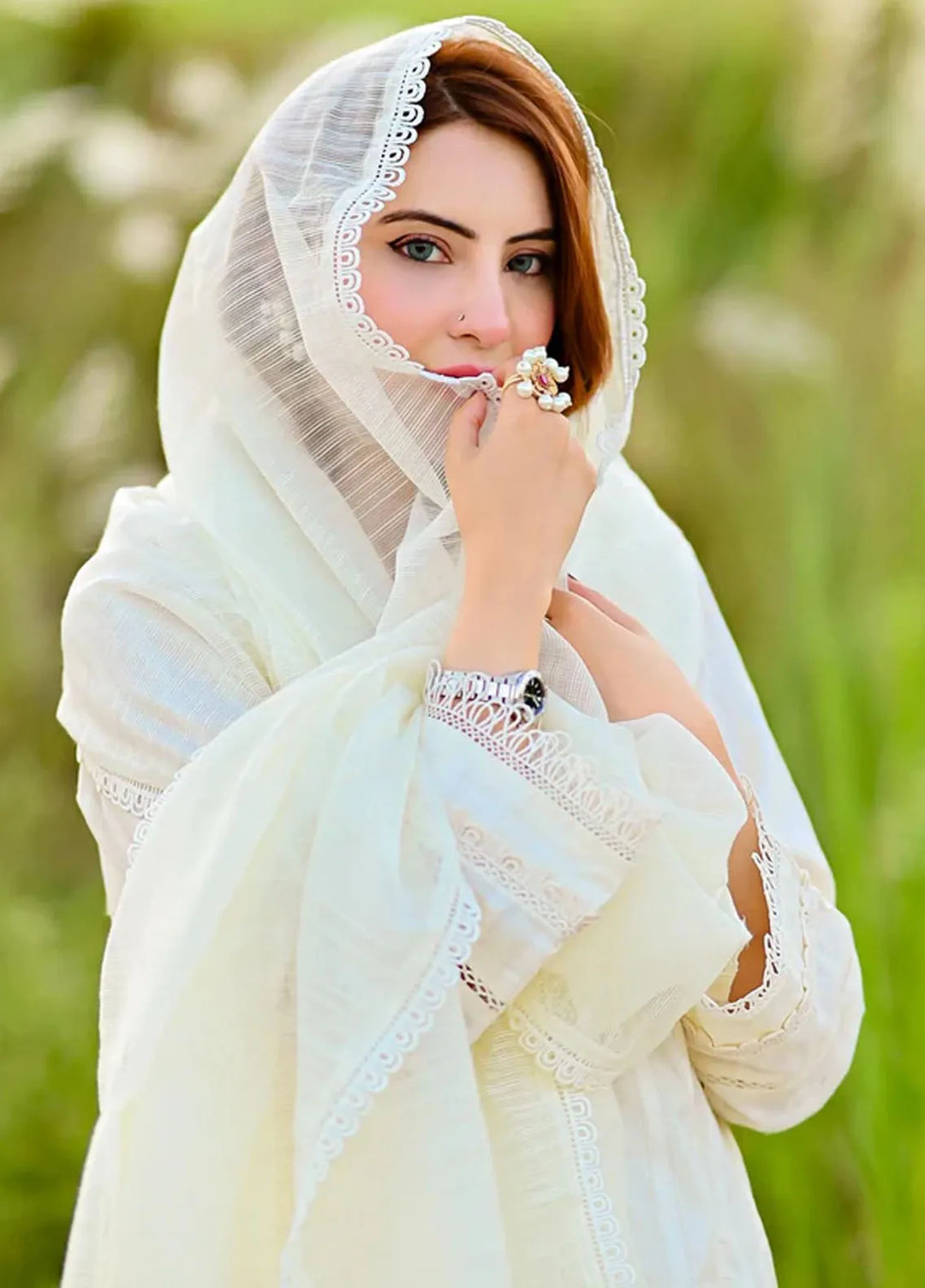 Hana Pret Casual Jacquard 3 Piece Suit Daisy