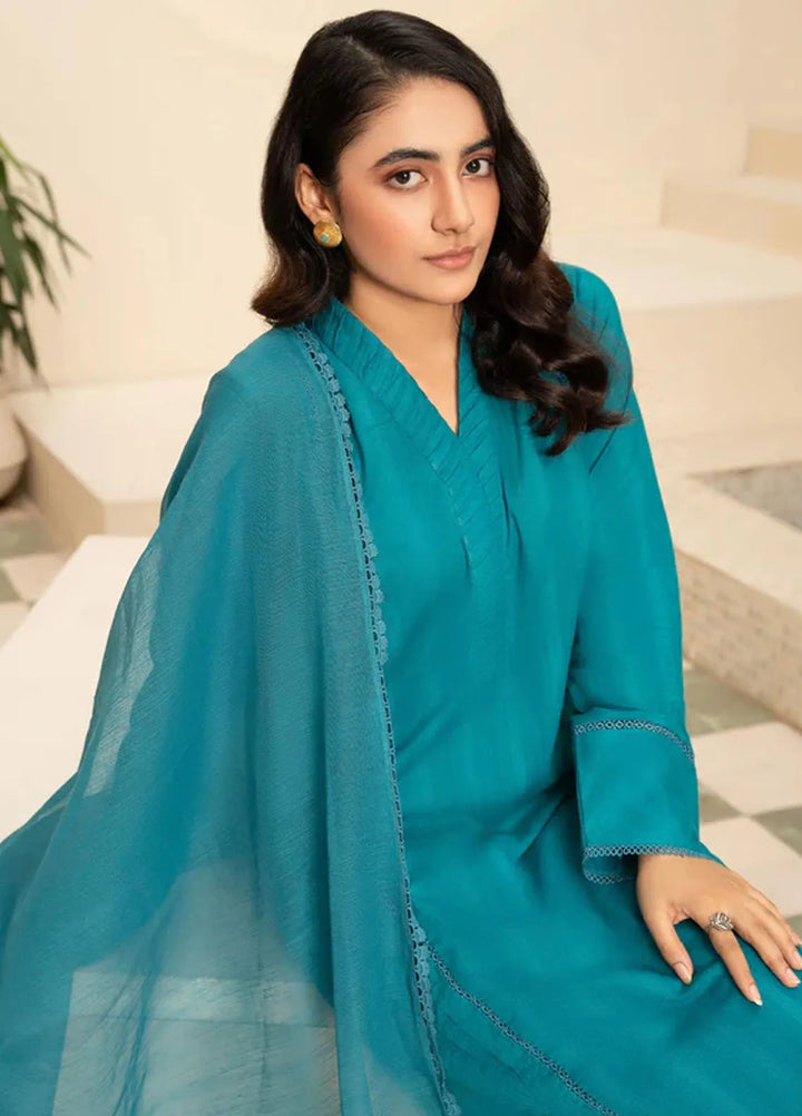 Hana Pret Casual Jacquard 3 Piece Suit Hyaline