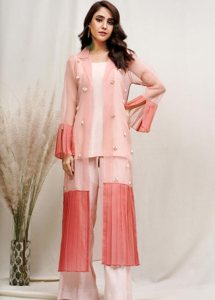 Hana Luxury Pret Embroidered Grip 2 Piece Dress Rosemary ROCOB001