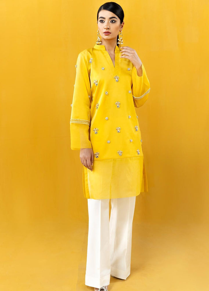 Hana Embroidered Organza Stitched 2 Piece Suit Aurora