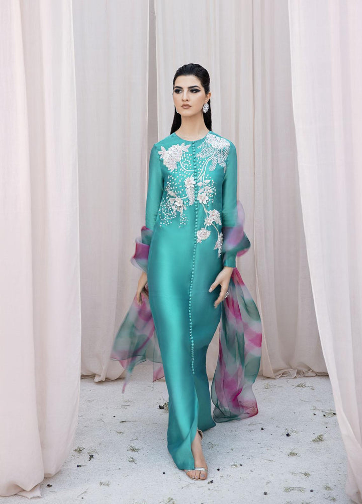 Haute Form Luxury Pret  Silk 2 Piece Dress IRIS