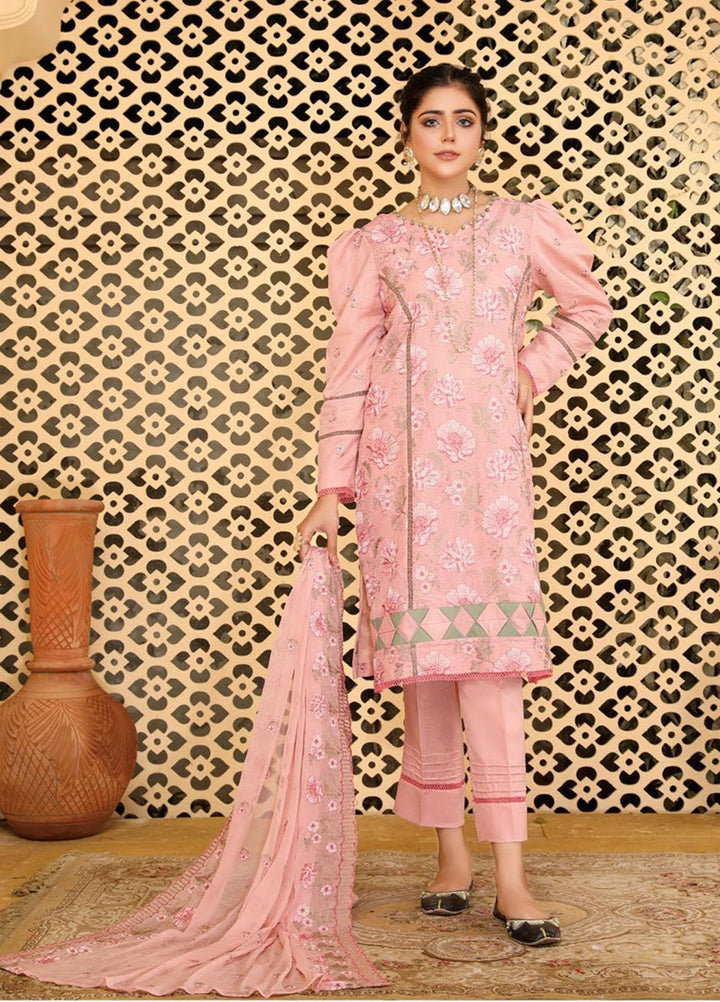 Hayaa by Humdum Embroidered Karandi Suits Unstitched 3 Piece HD22HY D-09 - Winter Collection