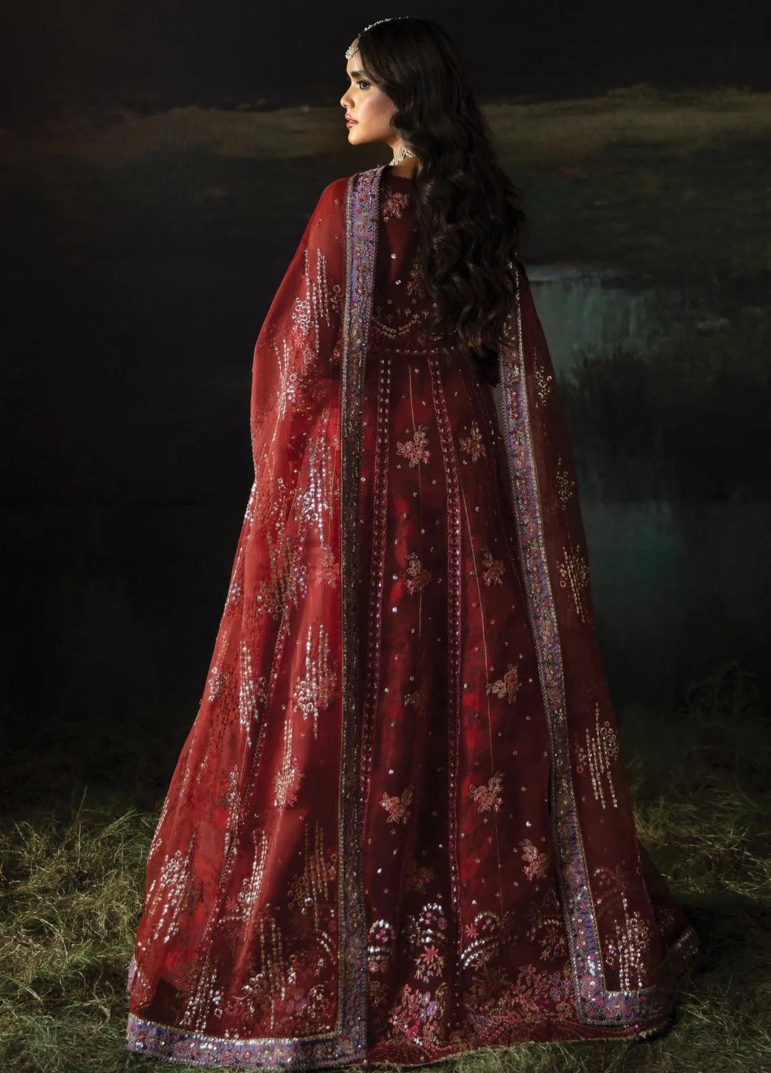 Hayat by Afrozeh Embroidered Suit Unstitched 3 Piece AF24HW AFH-24-02 Anaya - Formal Collection