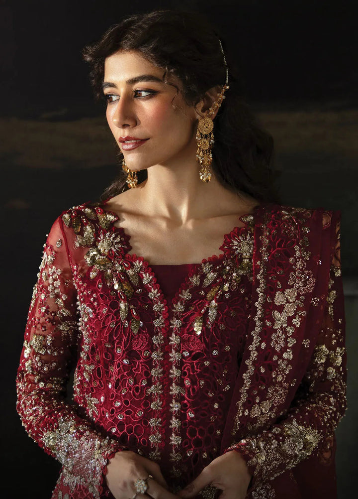 Hayat by Afrozeh Embroidered Suit Unstitched 3 Piece AF24HW AFH-24-07 Abeer - Formal Collection