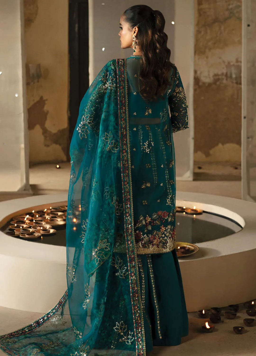 Hayat by Afrozeh Embroidered Suit Unstitched 3 Piece AF24HW AFH-24-09 Meerub - Formal Collection