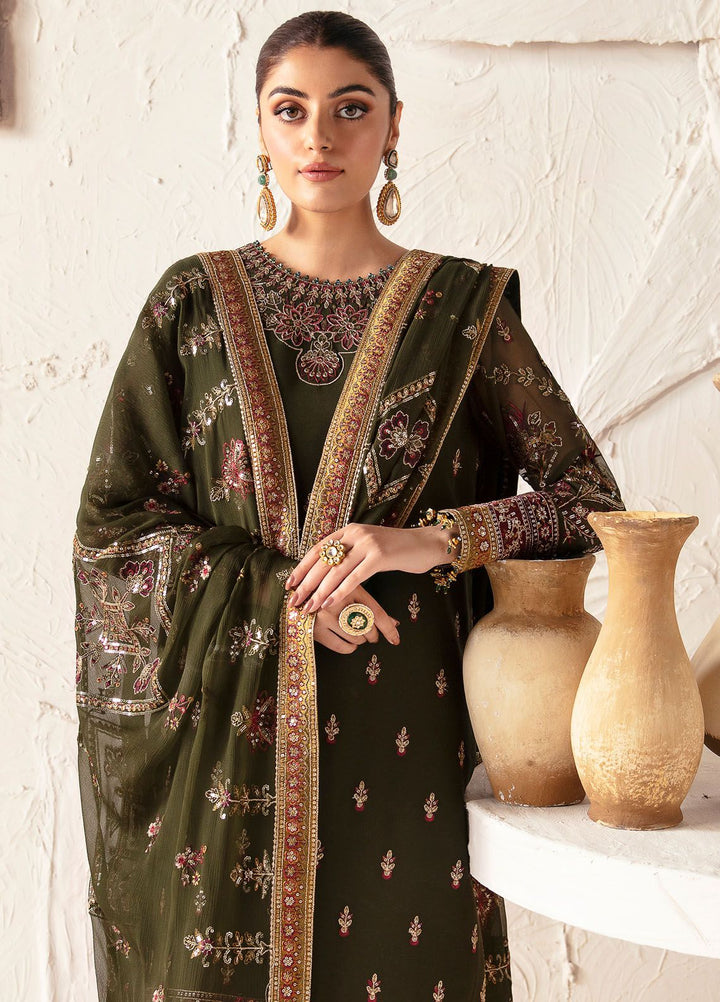 Heer By Alizeh Embroidered Chiffon Suit Unstitched 3 Piece AFB24HF 05-Kanza - Luxury Formal Collection