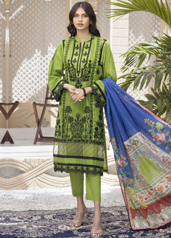 Heer By Belle Embroidered Lawn Suits Unstitched 3 Piece BL23HM Gul Nissa - Summer Collection