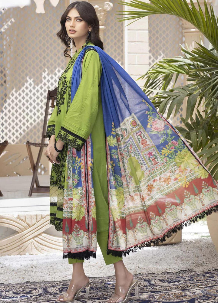 Heer By Belle Embroidered Lawn Suits Unstitched 3 Piece BL23HM Gul Nissa - Summer Collection