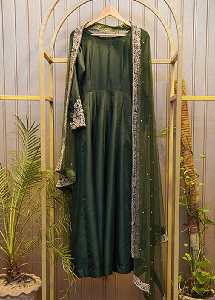 Uzman Yasen Silk Luxury Pret 3 Piece Dress ZINYA
