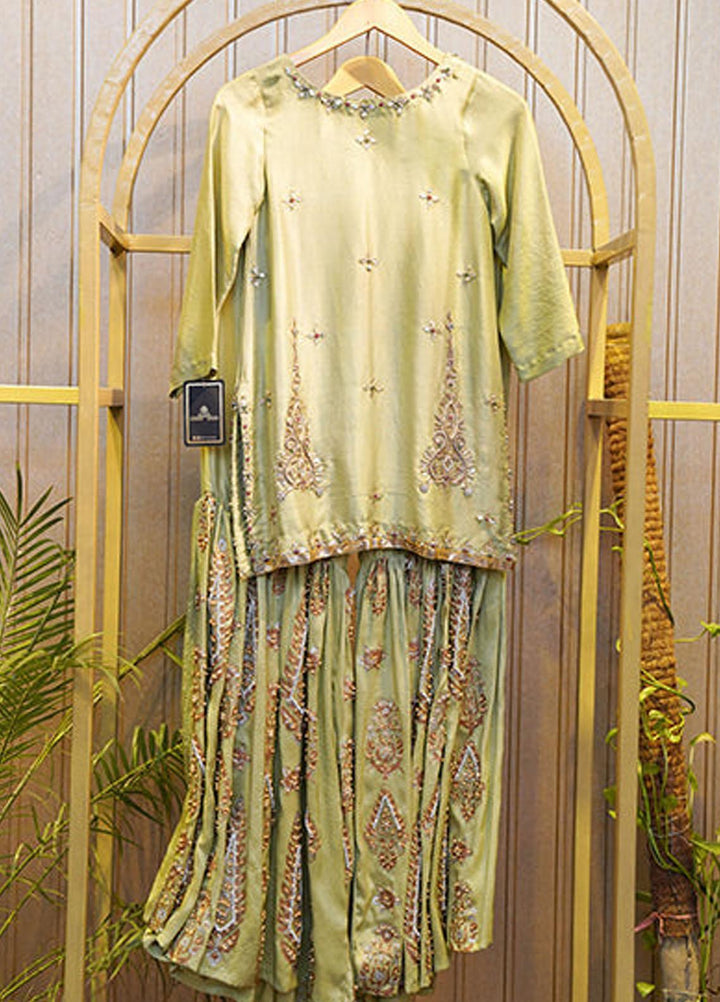 Uzman Yasen Silk Luxury Pret 3 Piece Dress Sila