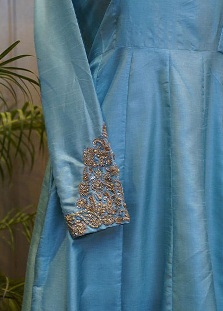 Uzman Yasen Silk Luxury Pret 3 Piece Dress CHANDA